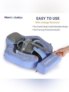 Mambobaby Infant Float - Light Purple/Gray